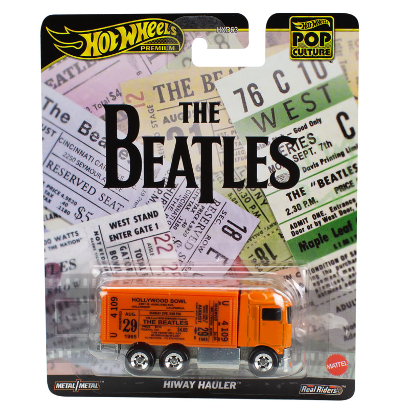 Hot Wheels Premium Pop Culture The Beatles Hiway Hauler (XD63/HVJ41)
