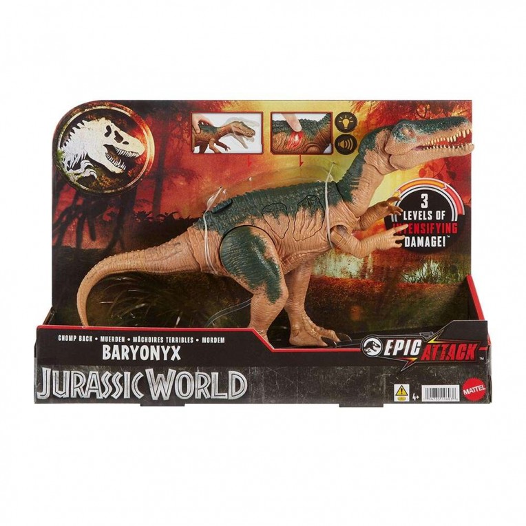 Jurassic World Βαρυόνυχας με Φώτα και Ήχους (HTP68)