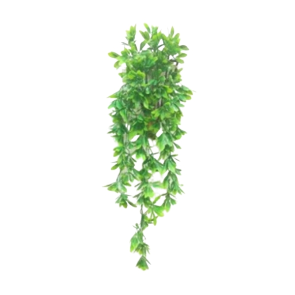 Κλαδί Διακοσμητικό Κρεμαστό Πράσινα Φύλλα 80cm