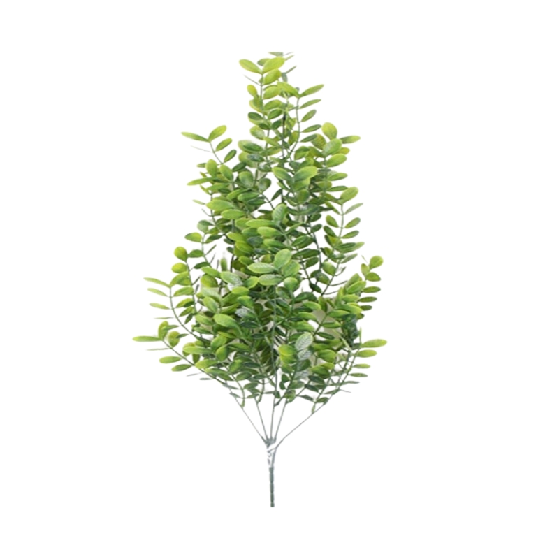 Κλαδί Διακοσμητικό Πράσινα Φύλλα 80cm