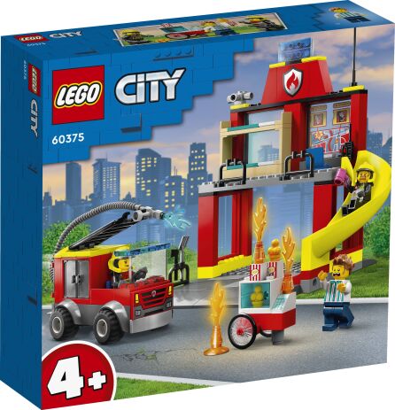 Lego City Fire Station And Fire Truck (60375)