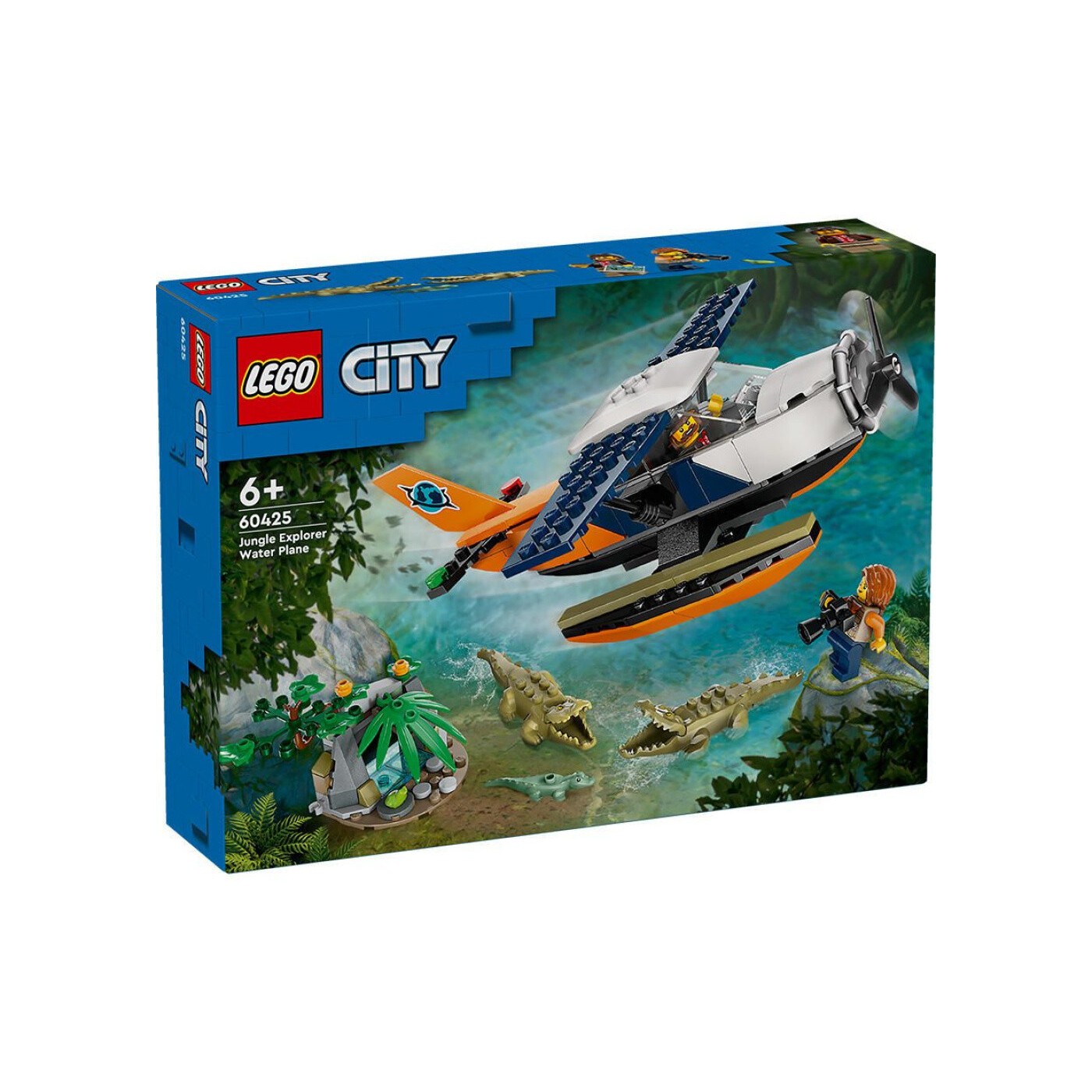 Lego City Jungle explorer Water Plane (60425)