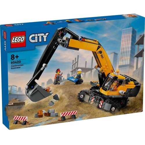 Lego City Yellow Construction Excavator (60420)