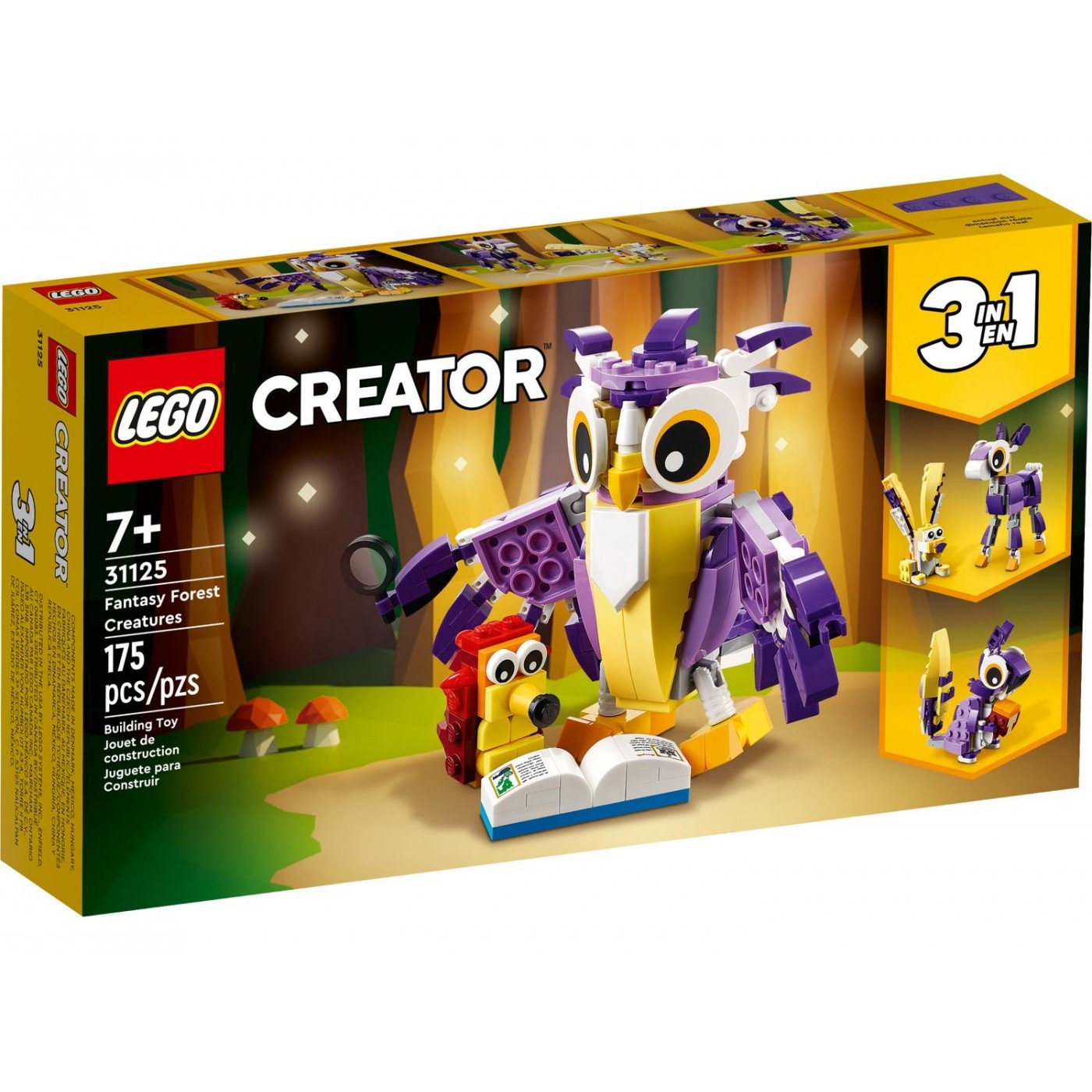 Lego Creator Πλάσματα Του Δάσους Της Φαντασίας (31125)