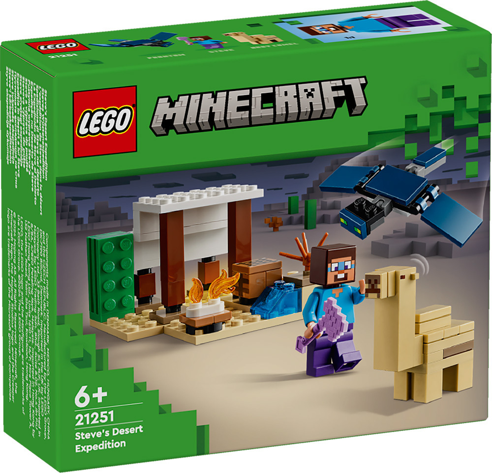 Lego Minecraft Steve\'s Desert Expedition (21251)