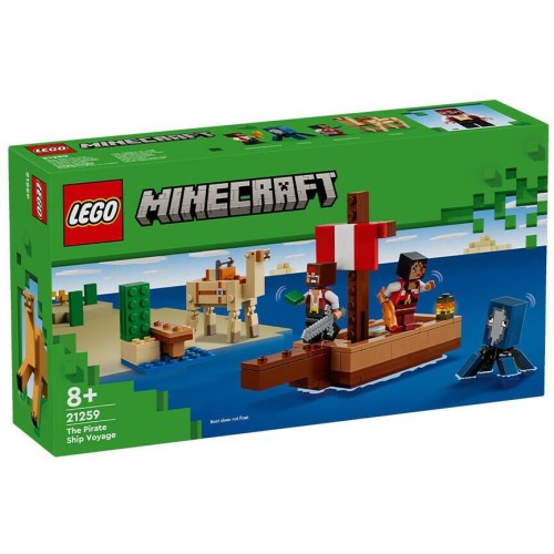 Lego Minecraft The Pirate Ship Voya (21259)