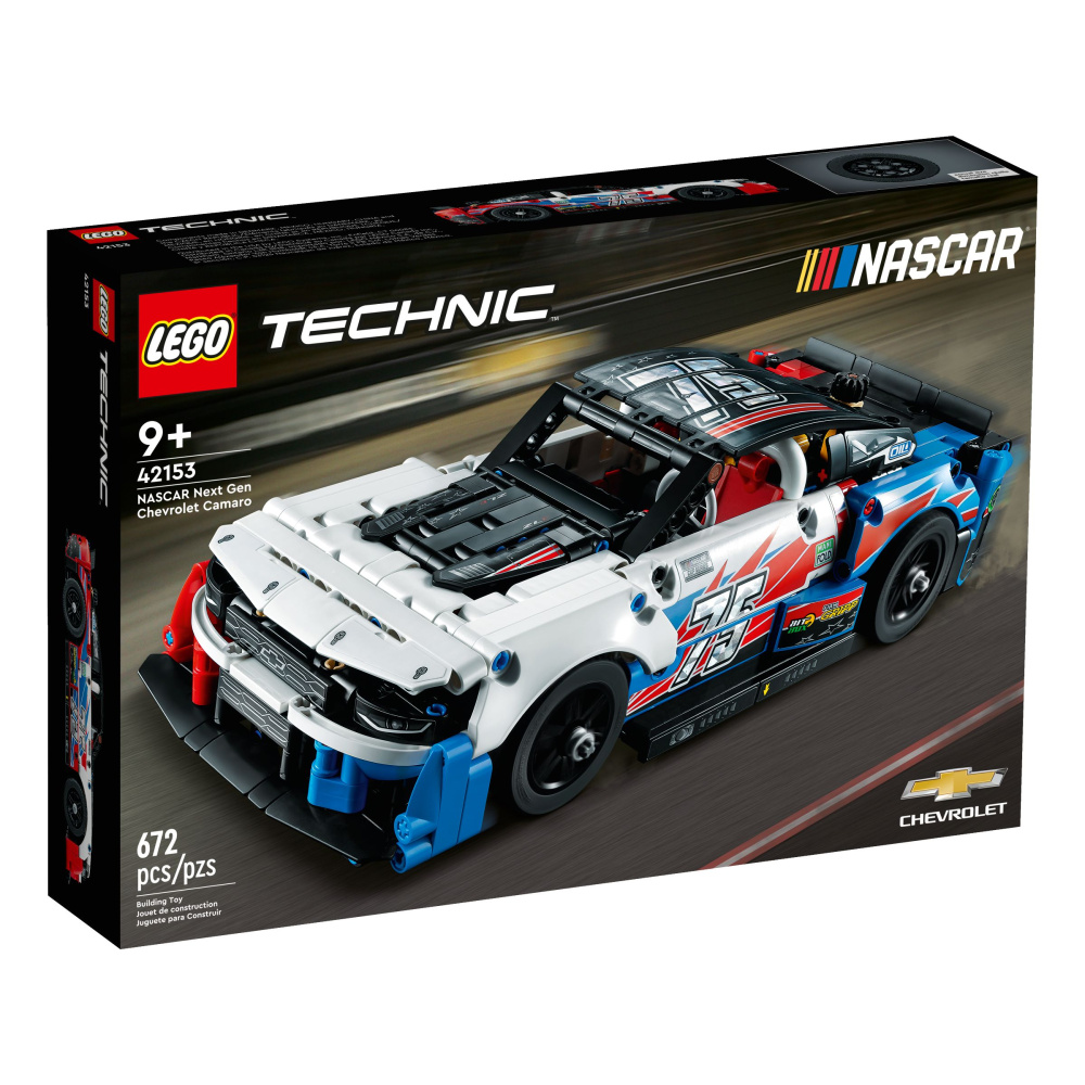 Lego Technic Nascar Next Gen Checrolet Camaro Zl1 (42153)