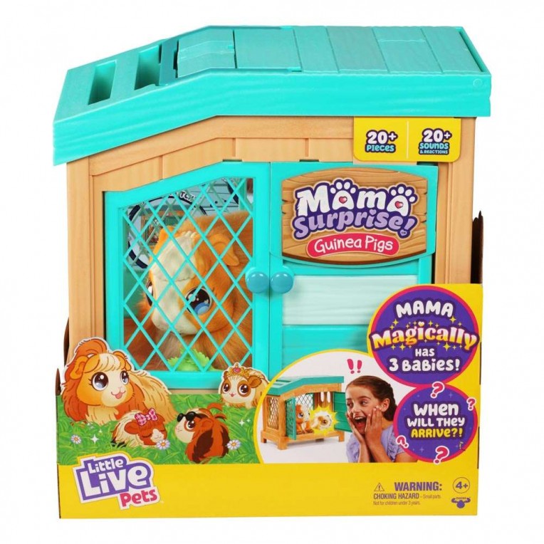 Little Live Pets Mama Surprise Ινδικό Χοιρίδιο Μαμά με Μωράκια (LP300000)