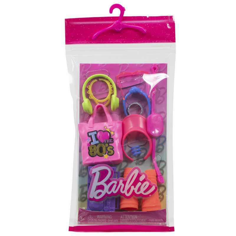 Mattel Barbie Αξεσουάρ Μόδας I Love The 80s (GWC28/HWV74)