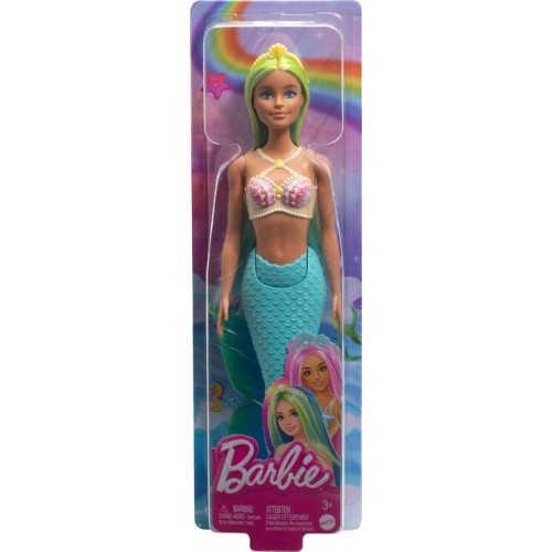 Mattel Barbie Dreamtopia Κούκλα Γοργόνα Με Γαλάζια Ουρά (HRR02/HRR03)