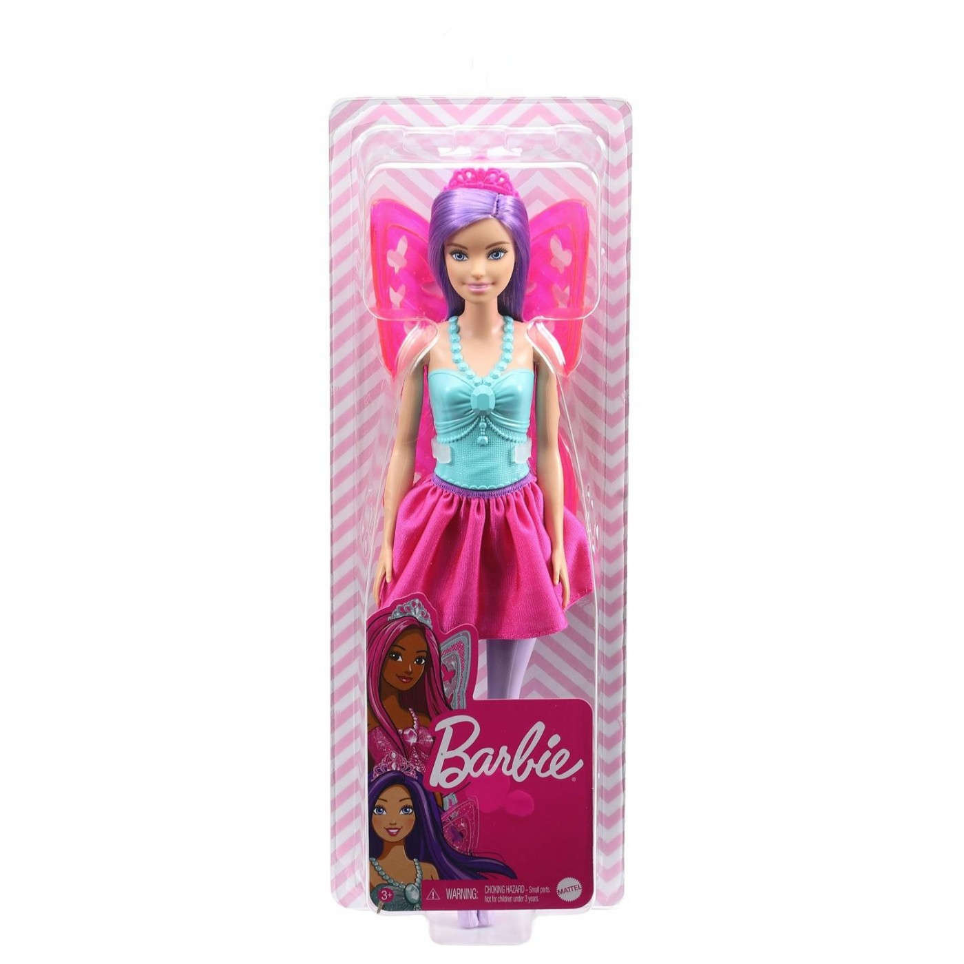 Mattel Barbie Dreamtopia Νεράιδα Μπαλαρίνα Μωβ Μαλλιά (GXD5)