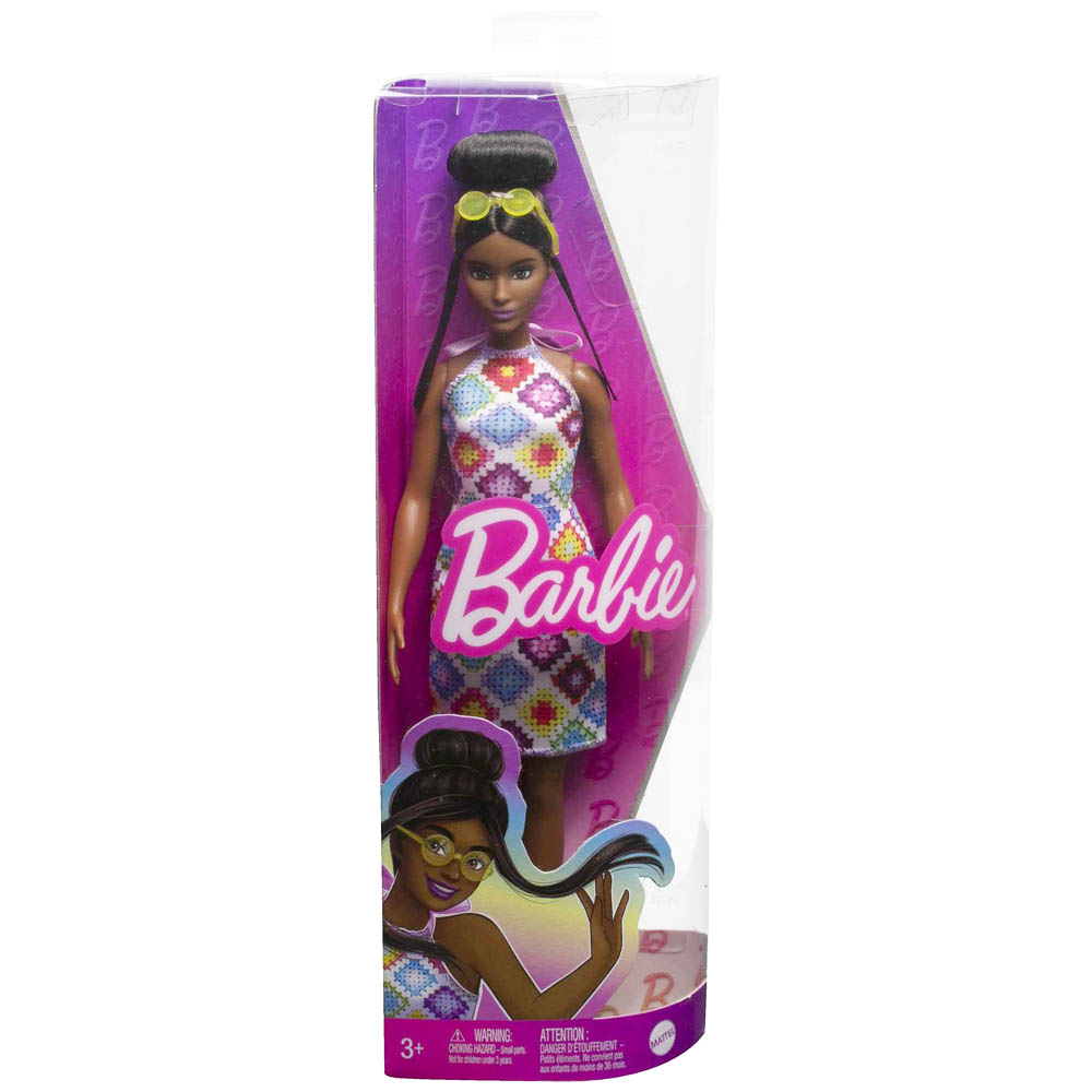 Mattel Barbie Fashionistas 210 Κούκλα Με Πλεκτό Φόρεμα (FBR37/HJT07)