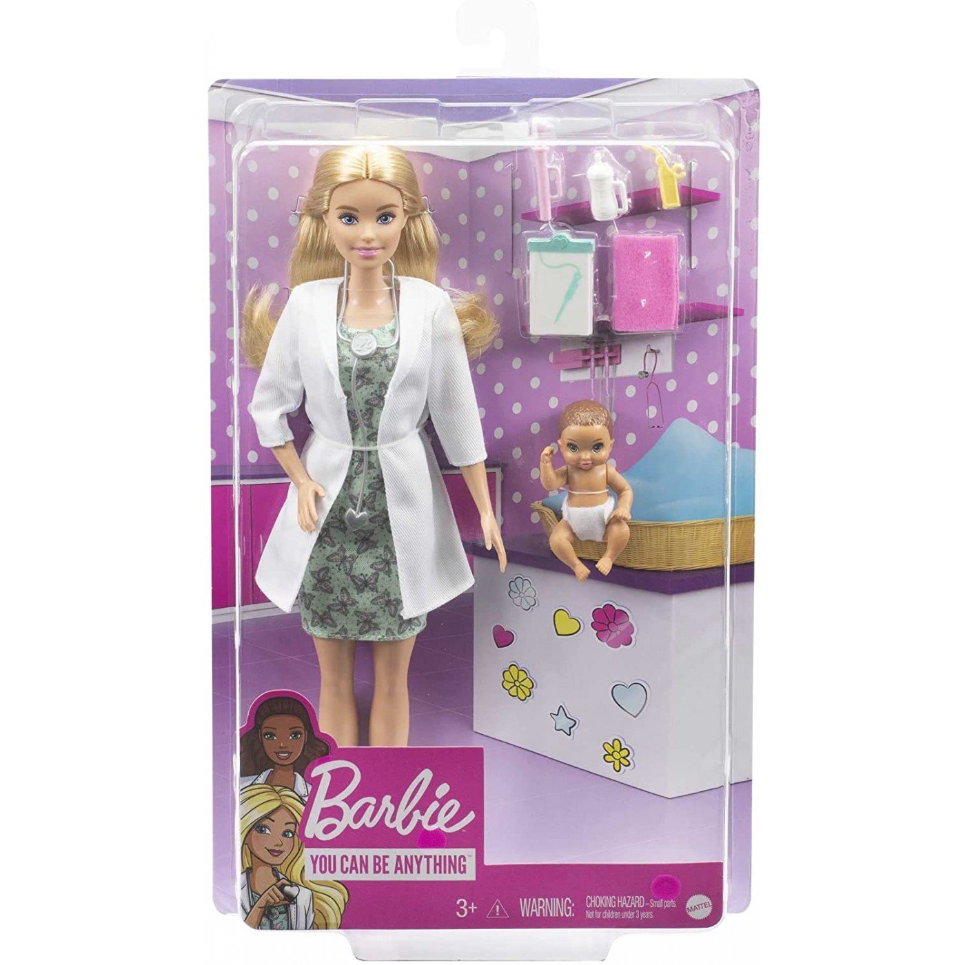 Mattel Barbie Γιατρός Για Μωράκι (Gvk03)