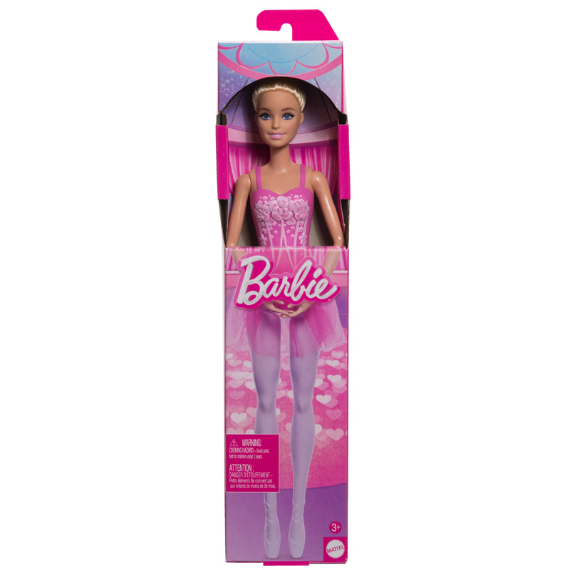 Mattel Barbie Κούκλα Μπαλαρίνα Ξανθιά (HRG34)