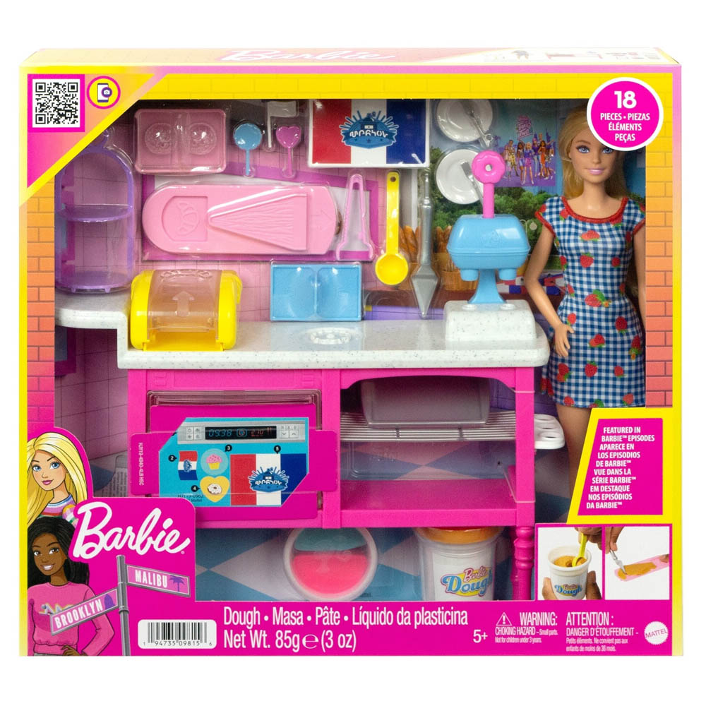 Mattel Barbie Malibu Νέα Καφετέρια (HJY19)