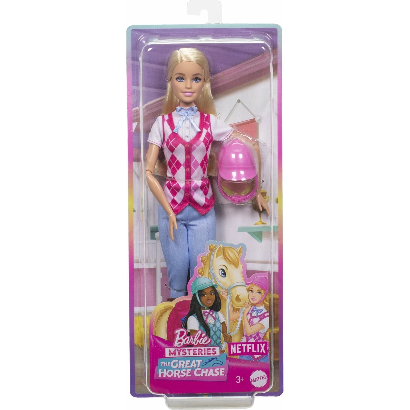 Mattel Barbie Mysteries The Horse Chase Doll Ιππασία (HXJ38)