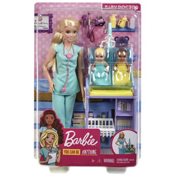 Mattel Barbie Παιδίατρος (DHB63/GKH23)