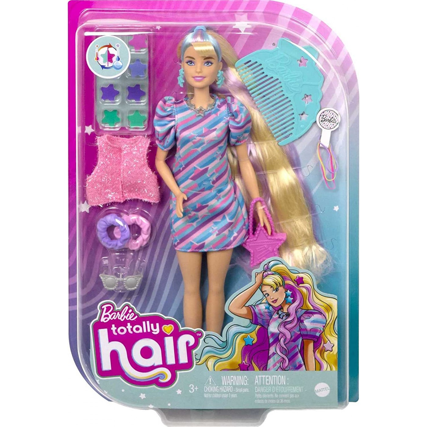 Mattel Barbie Totally Hair Star (HCM880)