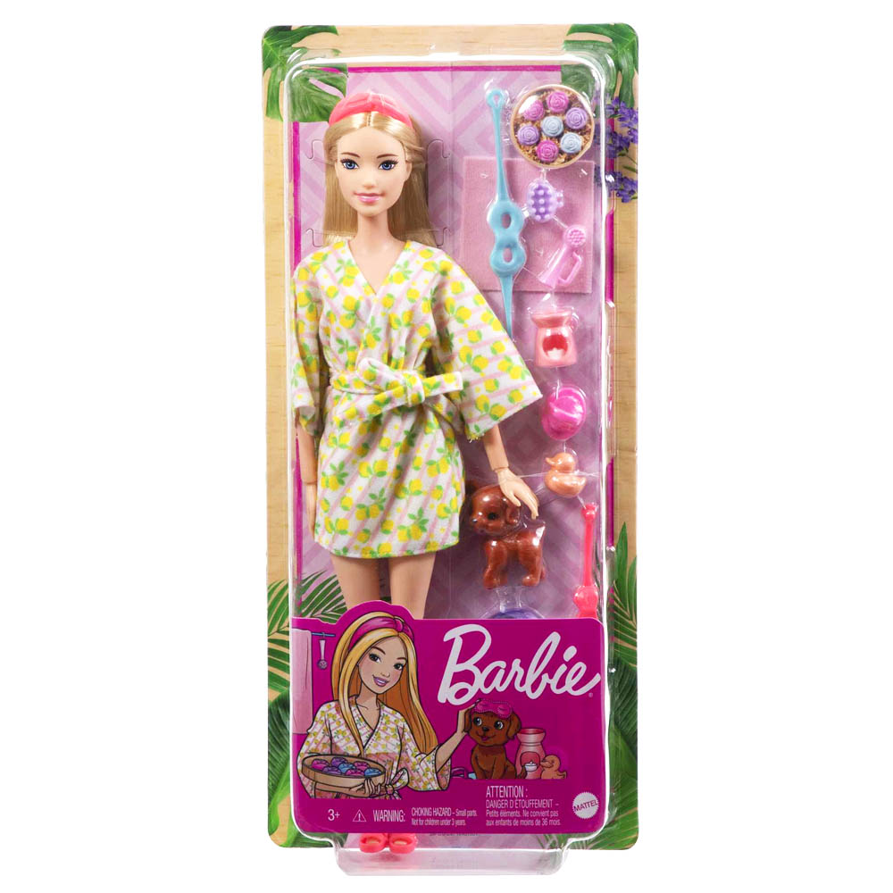 Mattel Barbie Wellness - Ημέρα Ομορφιάς Doll Spa Day\n (GKH73/HKT90)