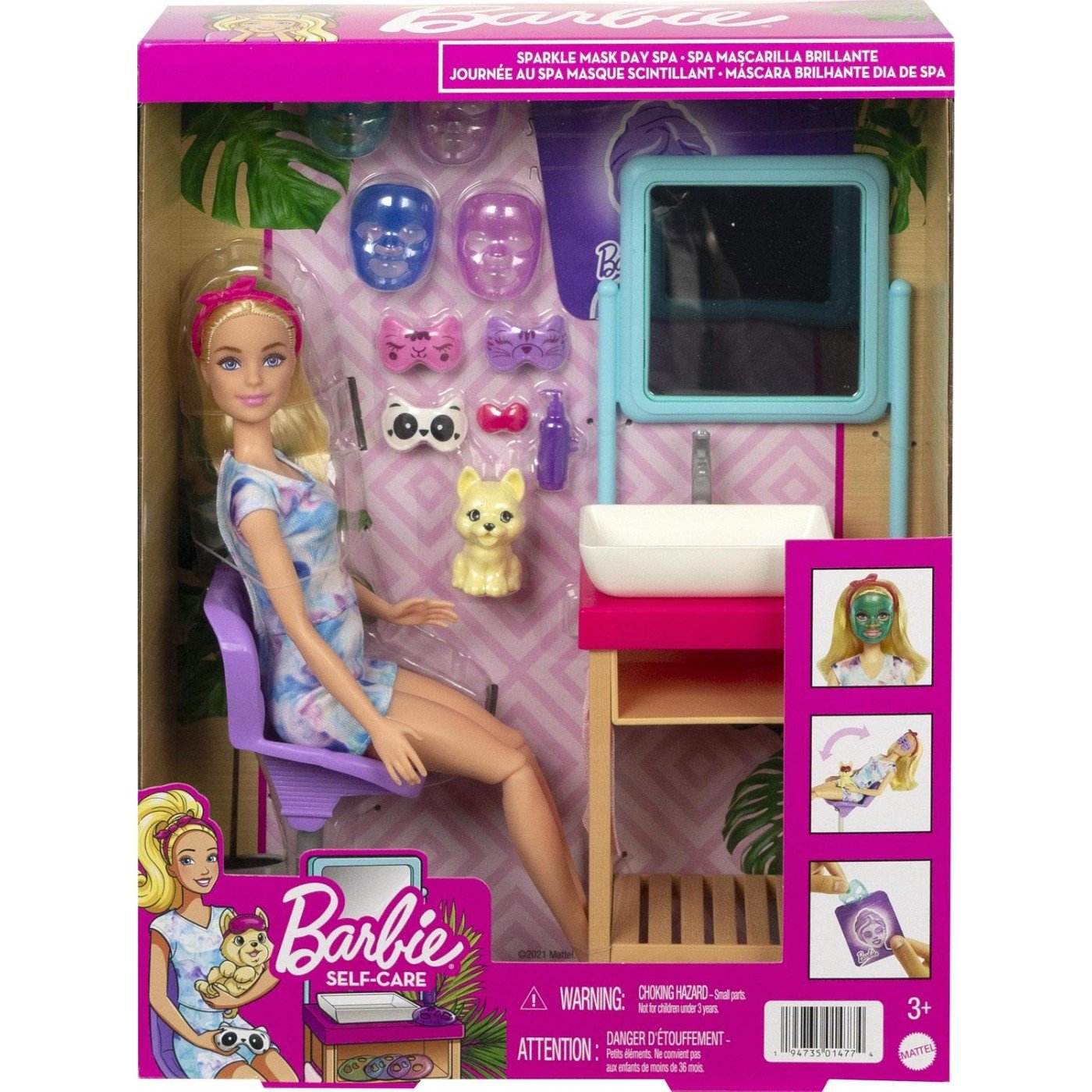 Mattel Barbie Wellness Spa (Hcm82)