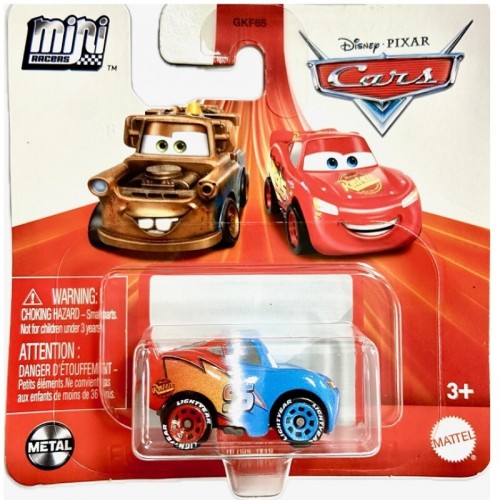 Mattel CARS Mini Racers Transforming Lightning Mcqueen (GKF65/HLV26)