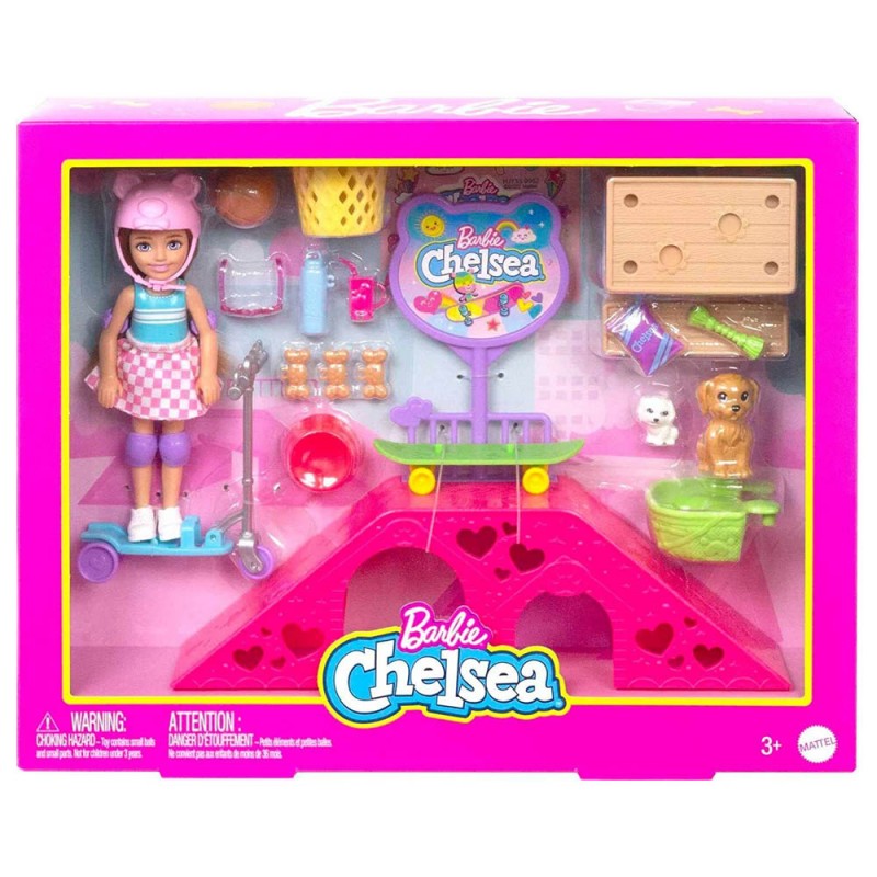 Mattel Chelsea Πάρκο Skate (HJY35)