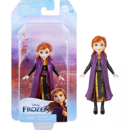 Mattel Disney Frozen Μίνι Κούκλες Άννα (HLW97/HLW99)