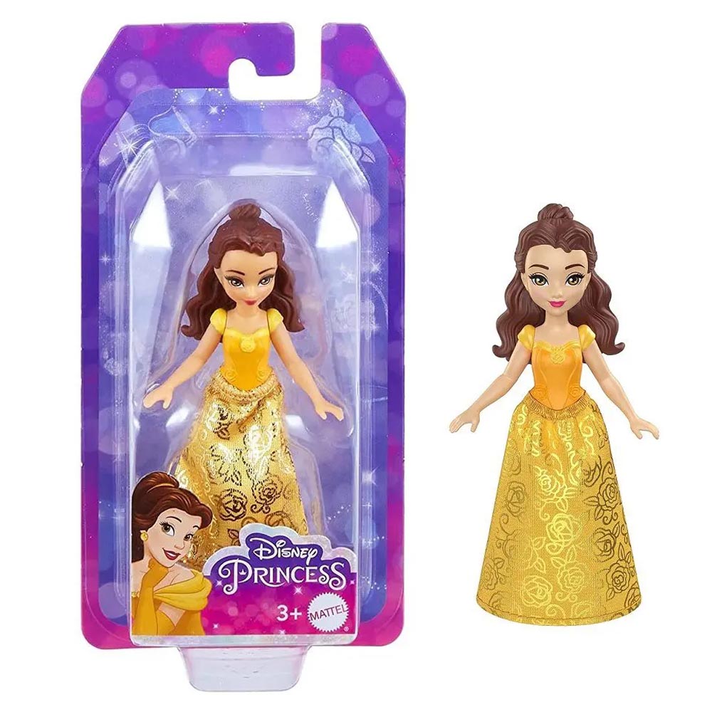 Mattel Disney Princess Μίνι Κούκλα Πεντάμορφη (HLW69/HLW78)