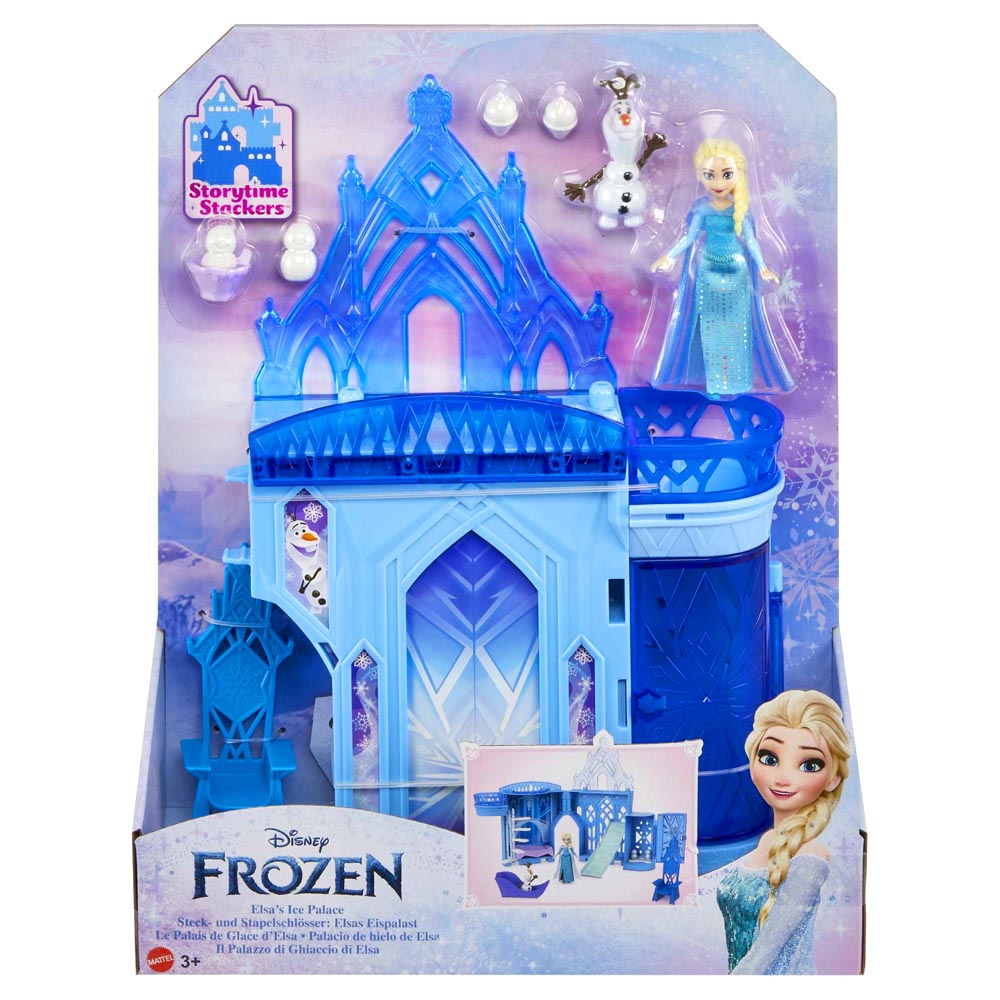 Mattel Disney Princess Mini Κούκλες-Παλάτι Έλσας (HLX01)
