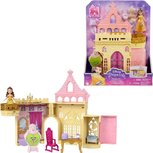 Mattel Disney Princess Μινι Κούκλες- Το Παλάτι Της Πεντάμορφης (HLW94)