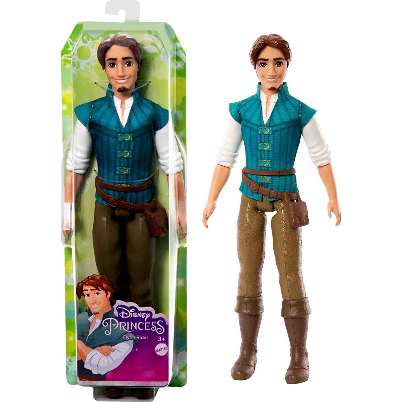 Mattel Disney Princess Πρίγκηπας Flynn Rider (HLV96/HLV98)