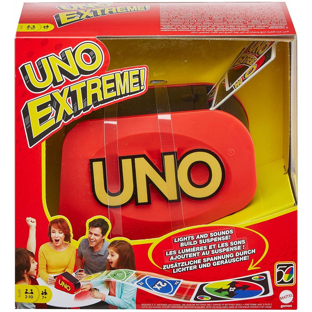 Mattel Επιτραπέζιο Καρτών Uno Extreme (Gxy75)