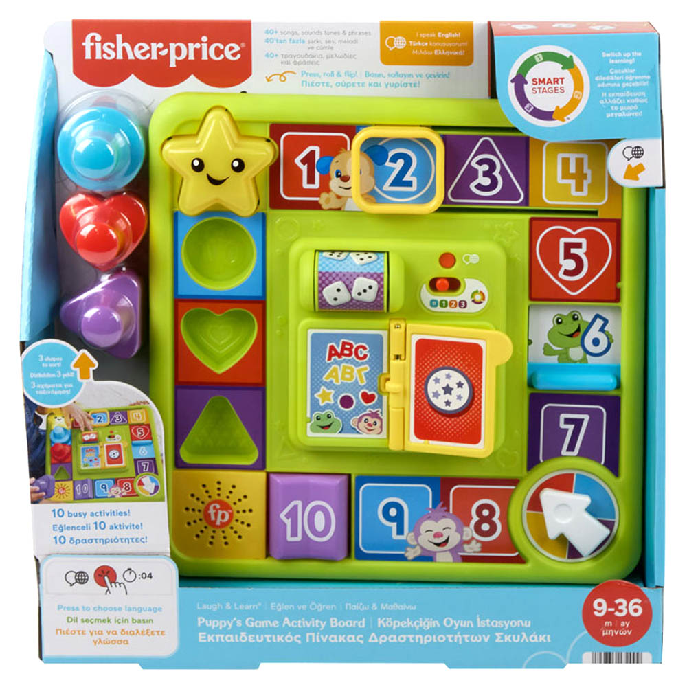 Mattel Fisher Price Εκπαιδευτικό Επιτραπέζιο Σκυλάκι (HRB70)