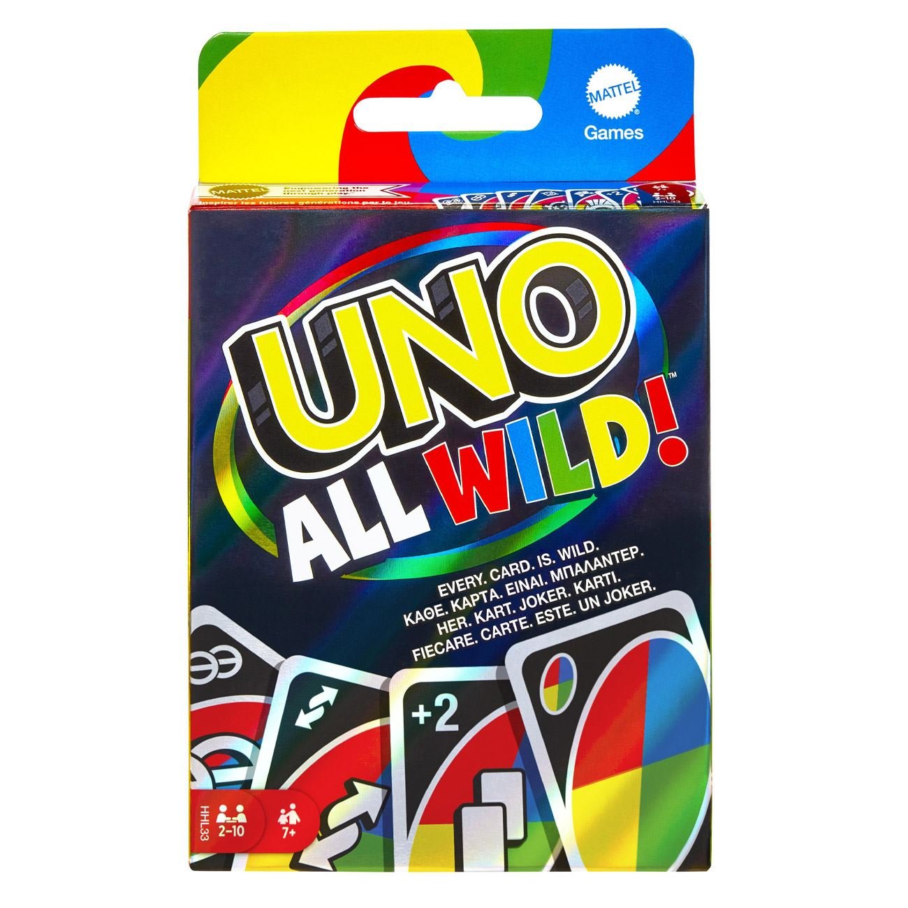 Mattel Games Επιτραπέζιο Uno All Wild (HHL35)
