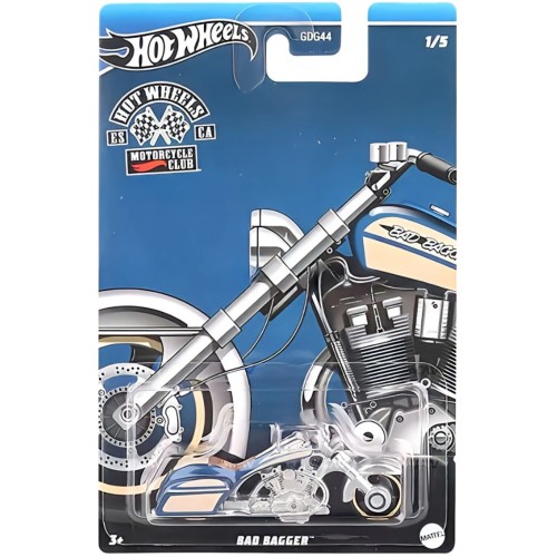 Mattel Hot Wheels Bad Bagger Motorcycle Club 2024 (HWR59/HRR90)