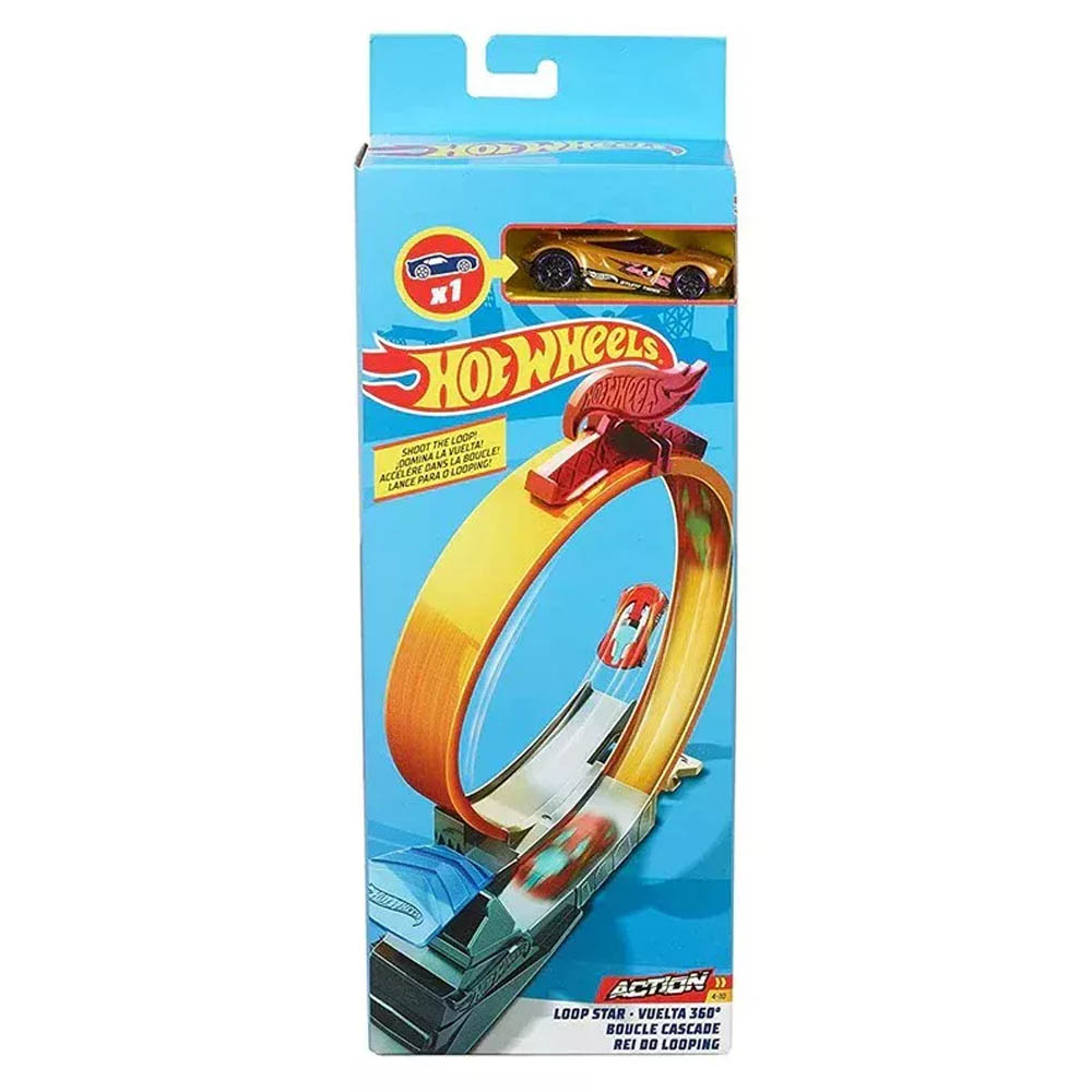 Mattel Hot Wheels Κλασικές Πίστες Για Κόλπα – Loop Star (FWM85/FWM88)