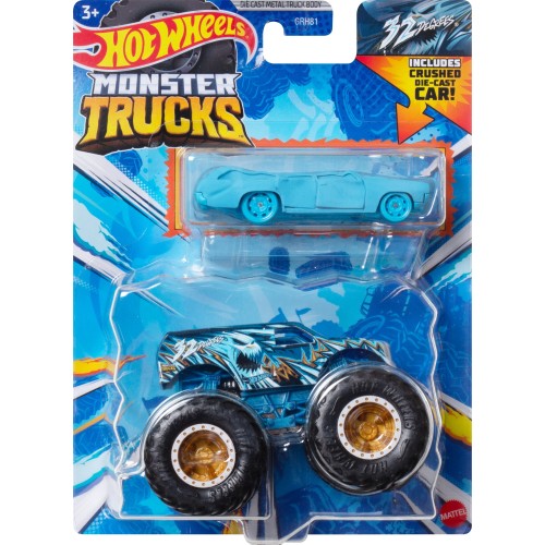 Mattel Hot Wheels Monster Truck Όχημα 32 Degrees (GRH81/HWN35)