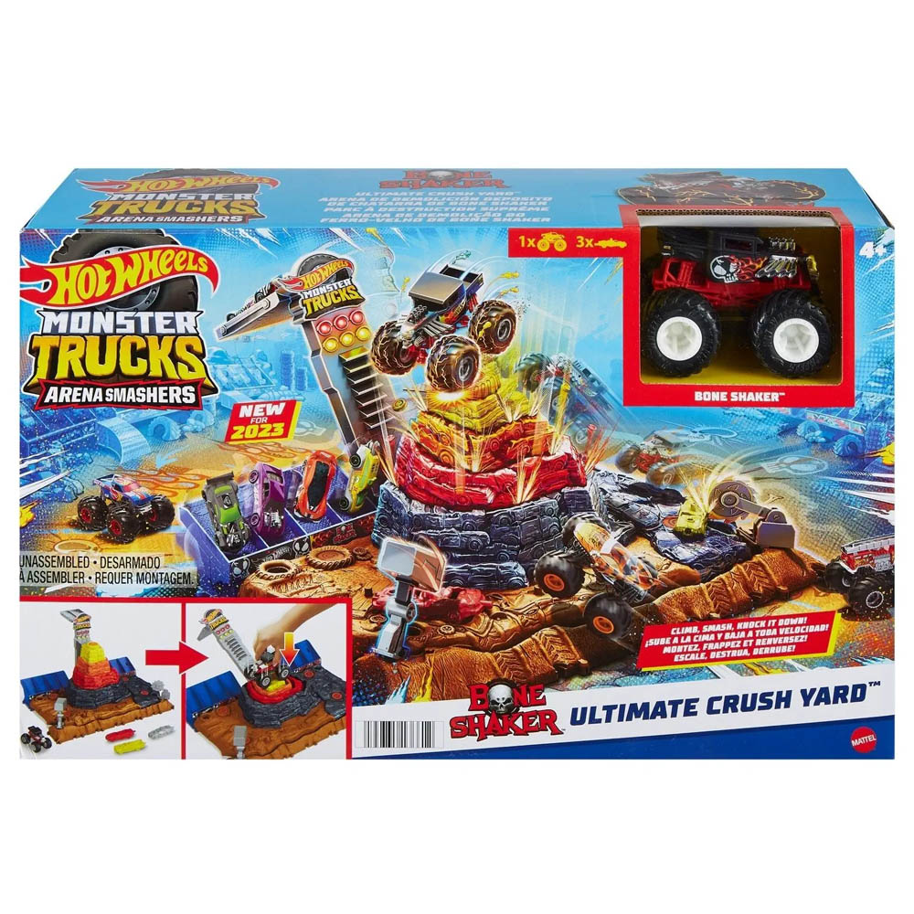 Mattel Hot Wheels Monster Trucks Arena World Απόλυτο Σετ Συγκρούσεων (HNB96)