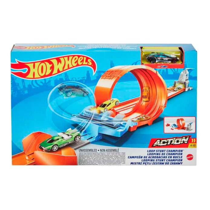 Mattel Hot Wheels Πίστα Loop Stund Champion (GBF81/GTV13)