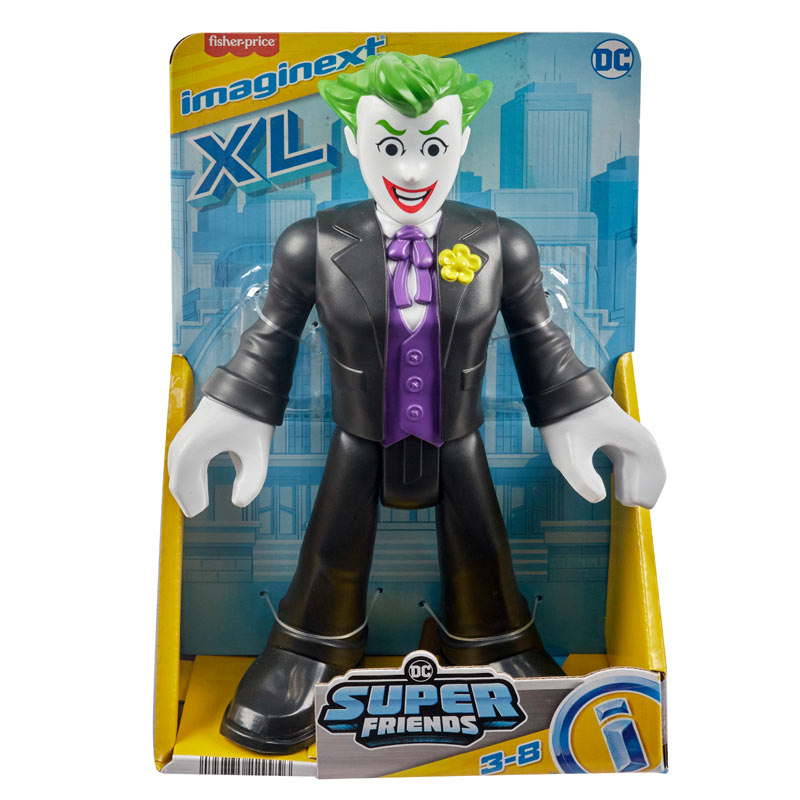 Mattel Imaginext Batman DC Super Friends XL Φιγούρες - The Joker 25cm (GPT41/HXH35)