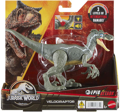 Mattel Jurassic World - Epic Attack Velociraptor (HNC11)