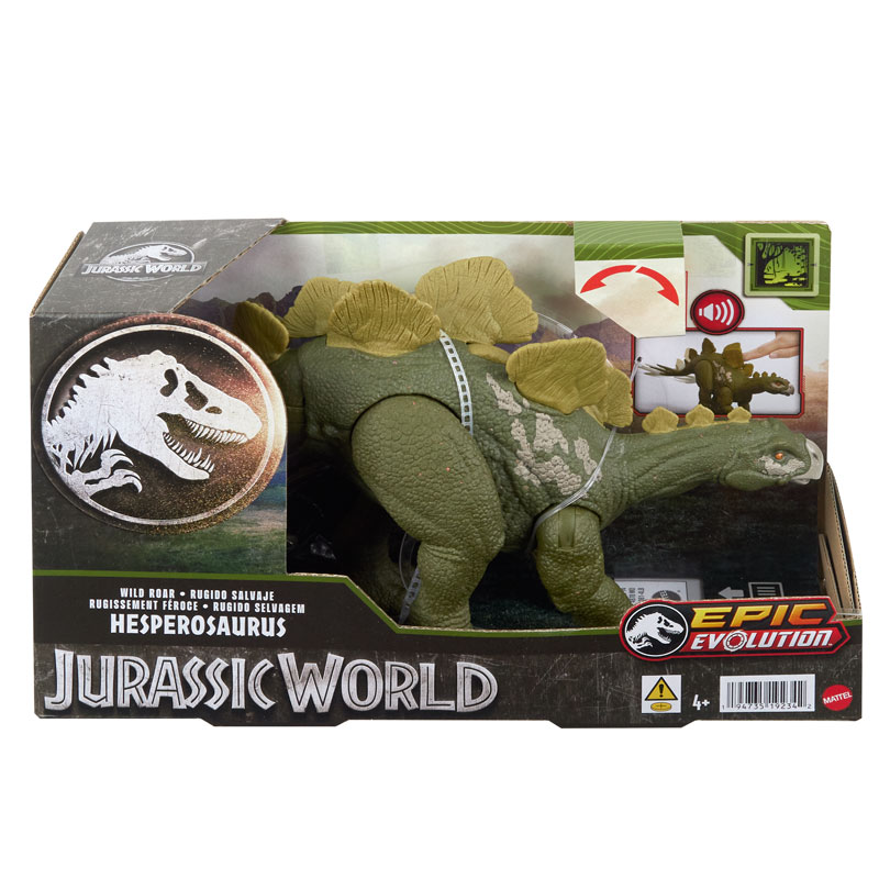 Mattel Jurassic World Wild Roar Hesperosaurus (HLP14/HTK69)