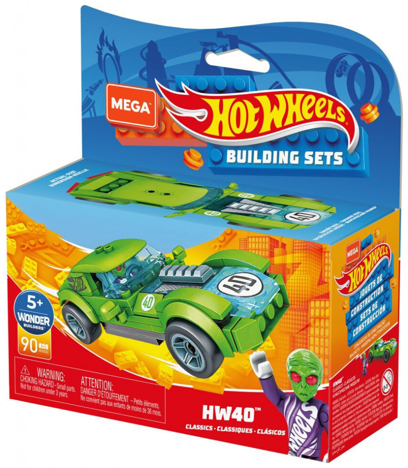 Mattel Mega Blocks Hot Wheels Racers WH40 (GVM28/GYG32)