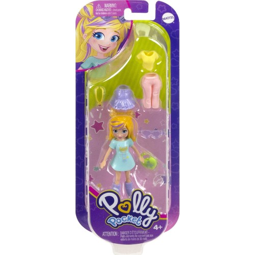 Mattel Polly Pocket Κούκλα με Αξεσουάρ Mini Pack Ξανθά Μαλλιά (HNF50/HKV83)