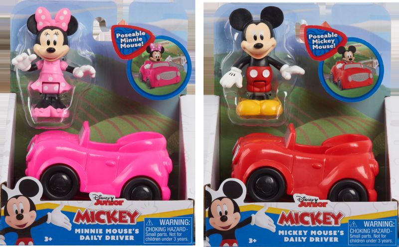 Mickey & Minnie Όχημα-2 Σχέδια (Mcc12110)