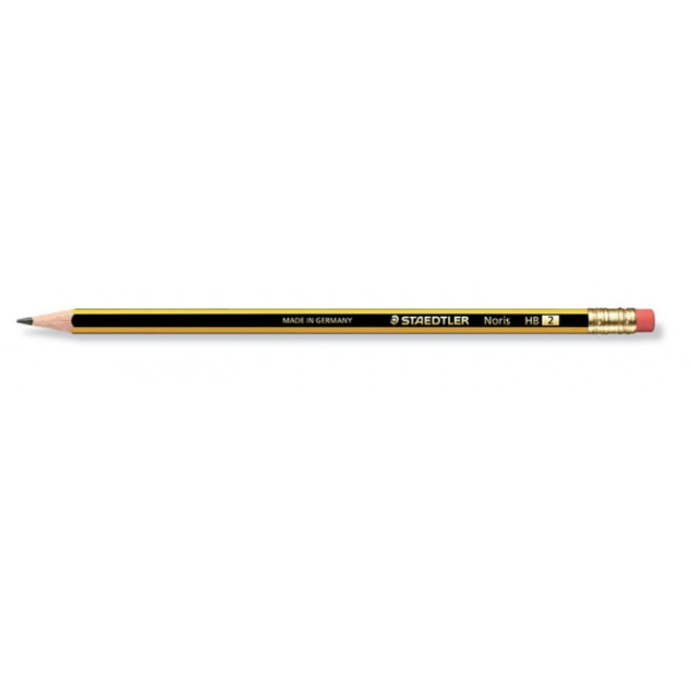 Μολύβι Staedtler Noris 122 με γόμα HB (122-HB)