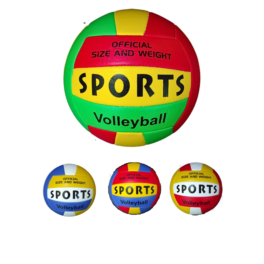 Μπάλα Volley Sports Νο 5 Πολύχρωμη Διάφορα Σχέδια