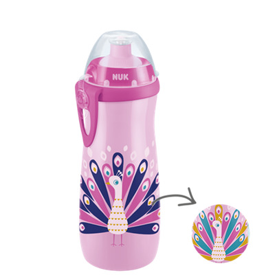 Nuk Sports Cup Peacock Pink 450ml