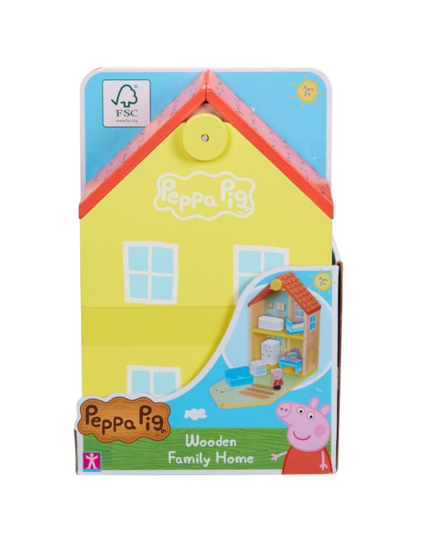 Peppa Pig Το Ξύλινο Σπίτι Της Πέππα (PPC68000)