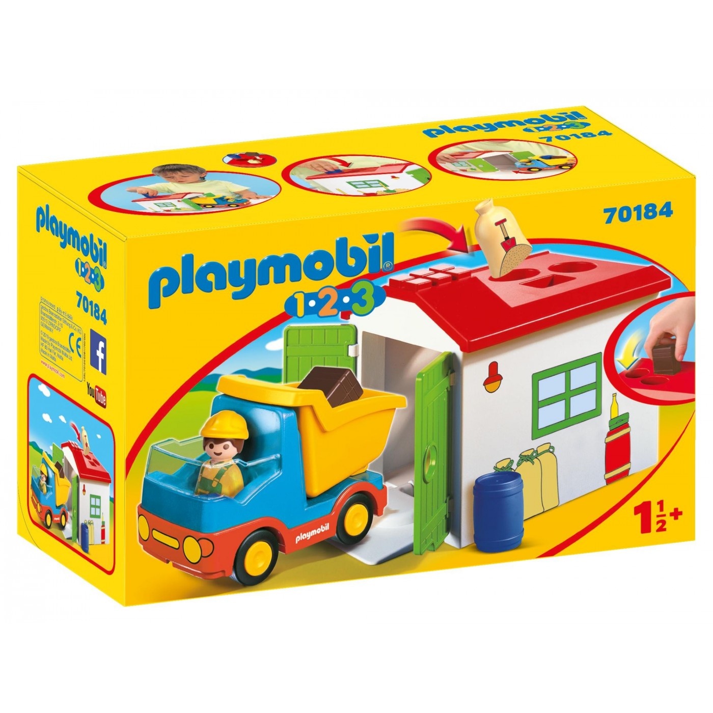 Playmobil Φορτηγό Με Γκαράζ